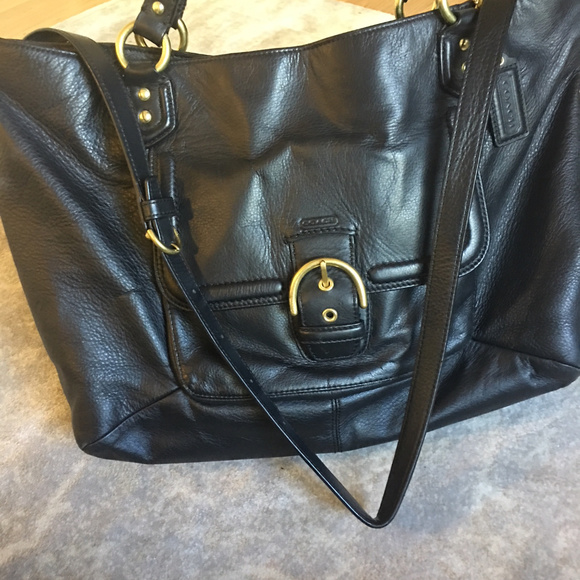 Coach Campbell Izzy LeatherSatchel - Picture 6 of 8